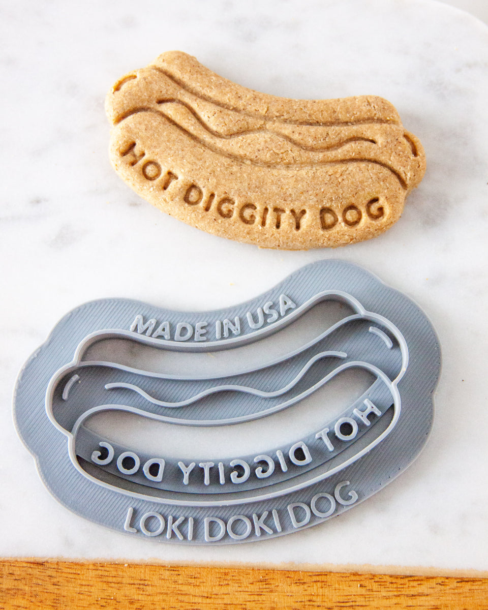 Hot Dog Cookie Cutter - Periwinkles Cutters