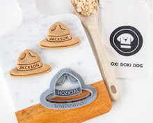 Load image into Gallery viewer, Park Ranger Hat- Dog Cookie Cutter (Personalized)
