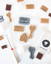 Load image into Gallery viewer, Roasted Marshmallow Sticks Cookie Cutter
