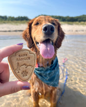 Load image into Gallery viewer, Arrowhead Park Sign &quot;Bark Ranger&quot; Dog Cookie Cutter
