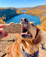 Load image into Gallery viewer, &quot;The Best Adventure Buddy&quot; Dog &amp; Mountains Cookie Cutter
