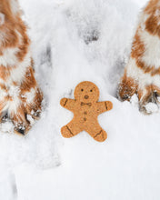 Load image into Gallery viewer, &quot;Oh, Snap!&quot; Gingerbread Man Cookie Cutter -  Christmas Dog Cookie Cutter
