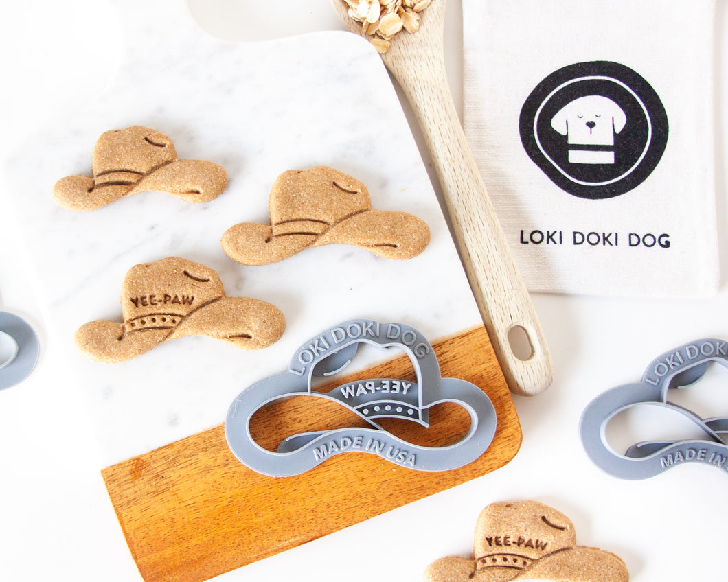 Cowboy Hat Cookie Cutter (Two Styles Available)