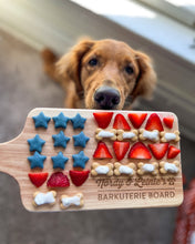 Load image into Gallery viewer, Barkuterie Board- Charcuterie Board for Dogs (Personalize) Bark Board Design
